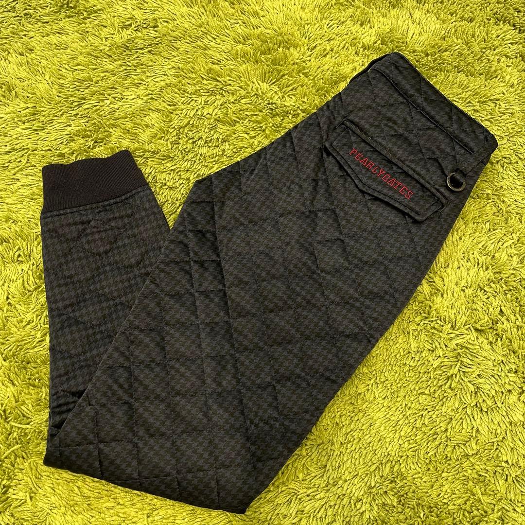 パーリーゲイPEARLYGATES キルティングパンツ ジョガーパンツ 0