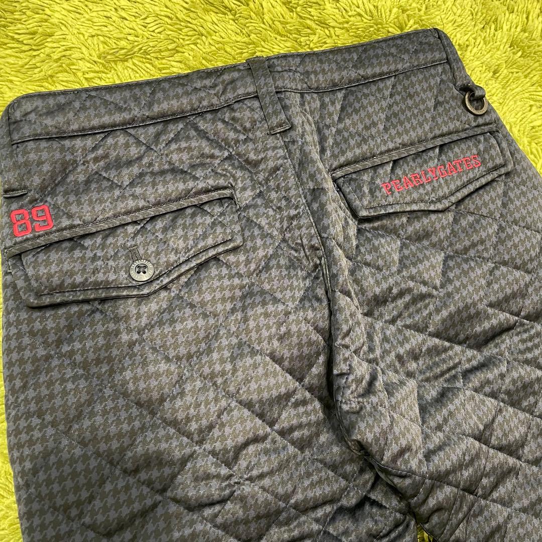 パーリーゲイPEARLYGATES キルティングパンツ ジョガーパンツ 0
