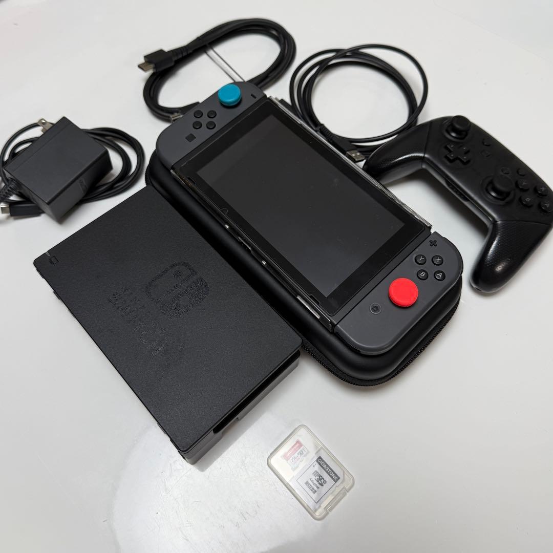 ぺ*い様 Nintendo Switch 本体 + 付属品+micro SD25