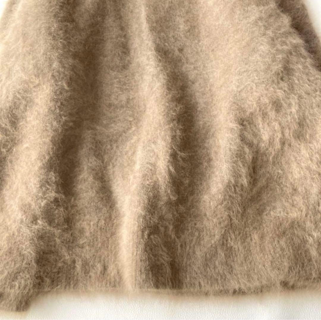 m*i様 ガリャルダガランテ ラクーン100% ファーニット Vネックオーバー