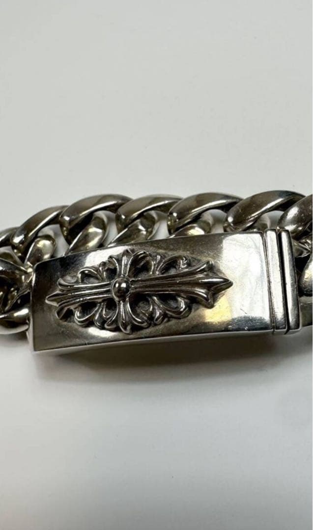 クロムハーツ　フローラルID クロス ブレスレット　11リンク　インボイス原本