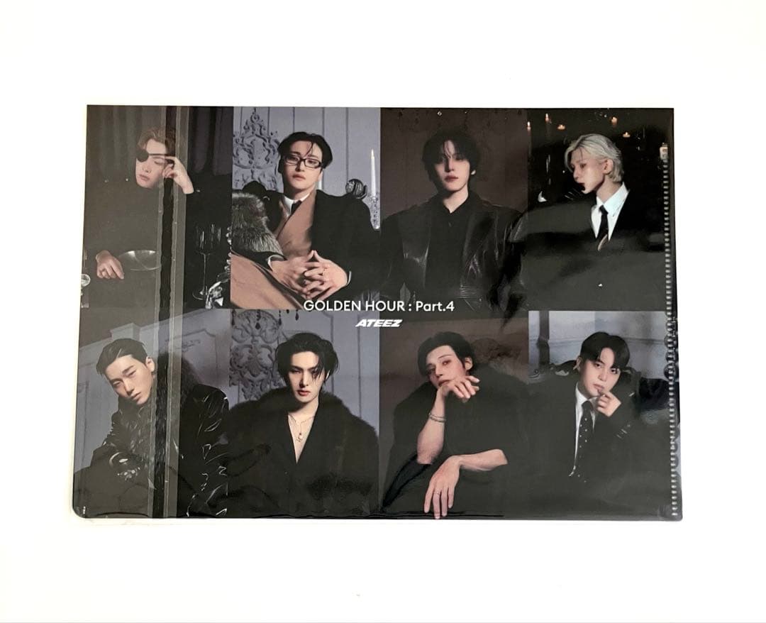 新品未開封】ATEEZ ゴルアワ4 JPFC限定A5クリアファイル - メルカリ