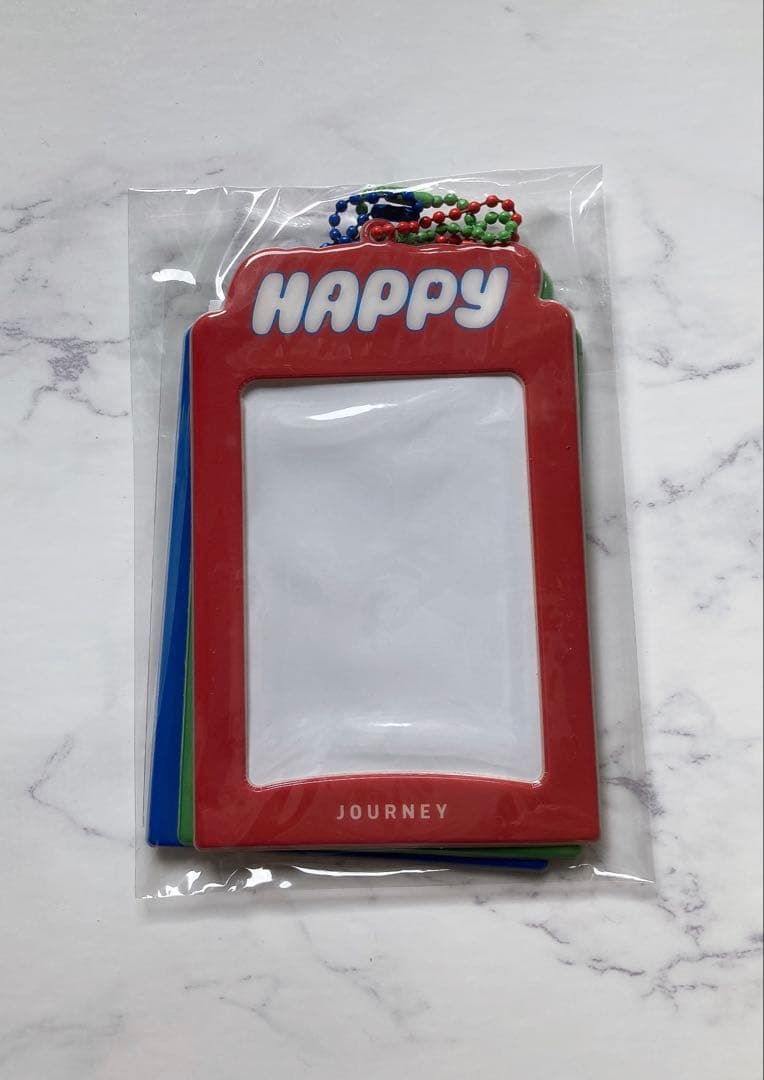 BTS JIN ジン HAPPY Weverse特典 トレカ・トレカホルダー×2 - メルカリ