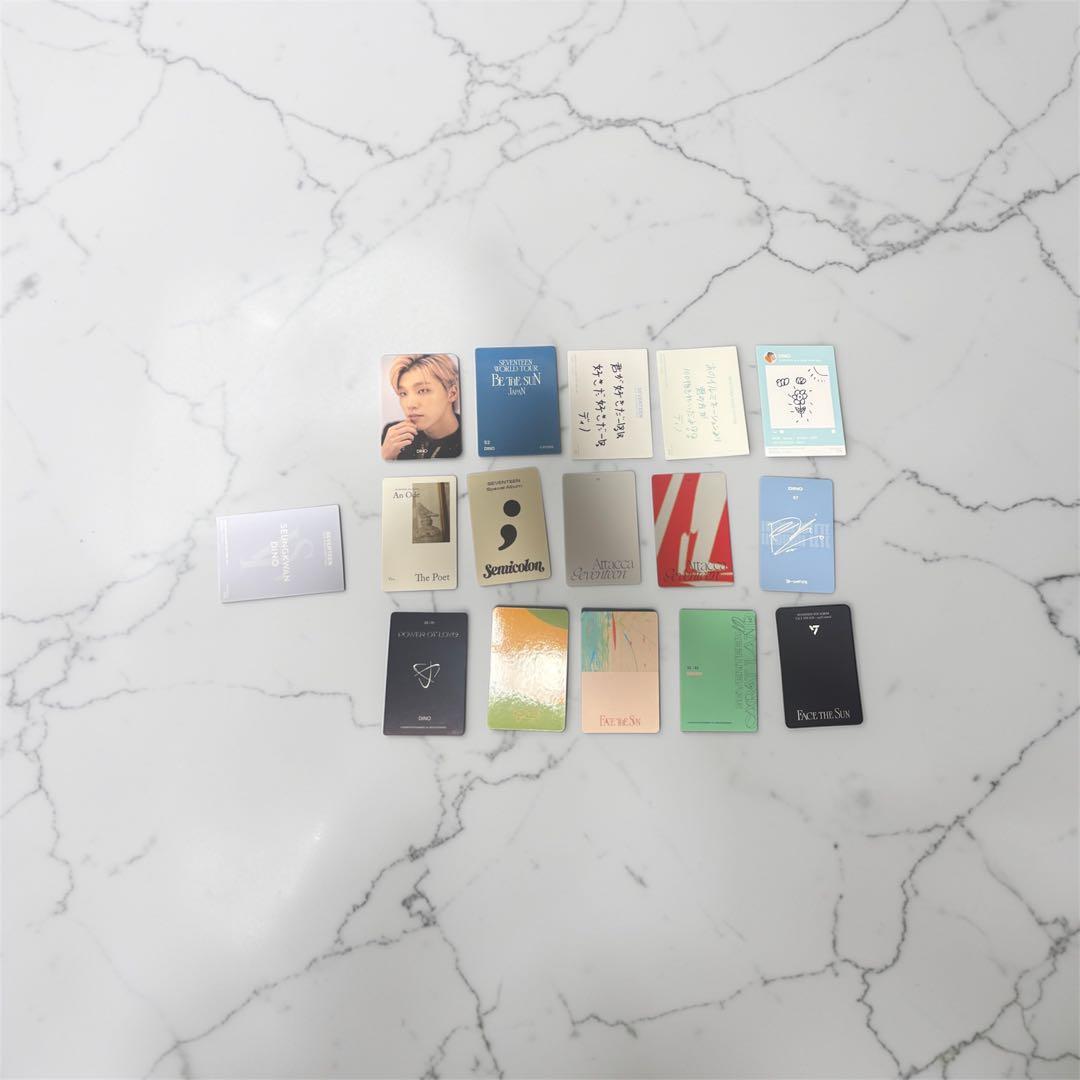 ⭐️SEVENTEEN ディノ トレカ まとめ売り 16枚セット⭐️ - メルカリ