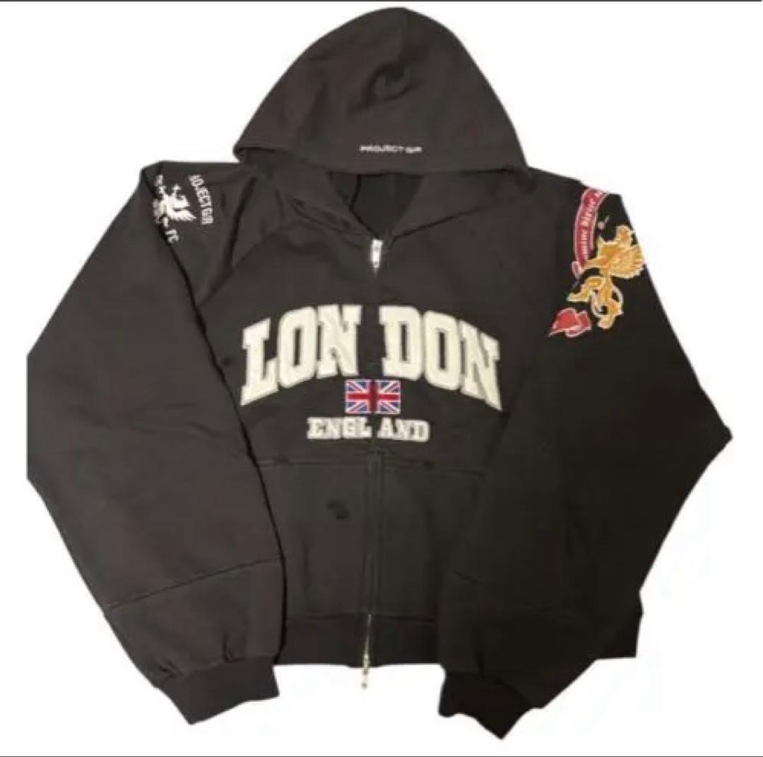 PROJECT G/R ジップパーカー フーディー プロジェクトgr 2