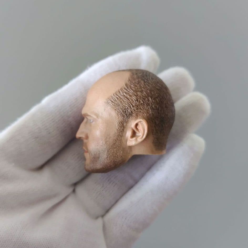 1/6 男性ヘッド ジェイソン・ステイサム フィギュア 12インチ - メルカリ