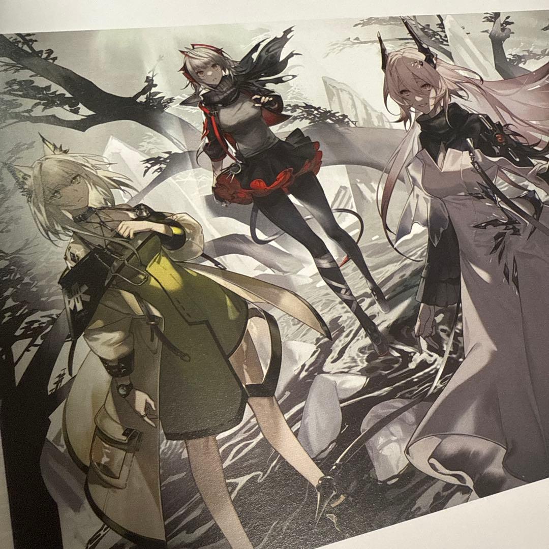 アークナイツ 大陸限定 画集第三弾 ケルシー テレジア ウィシャデル W