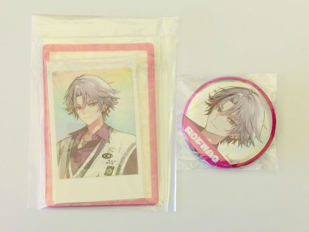 不破湊 ROF-MAO 缶バッジ＋チェキ風カードセット - メルカリ