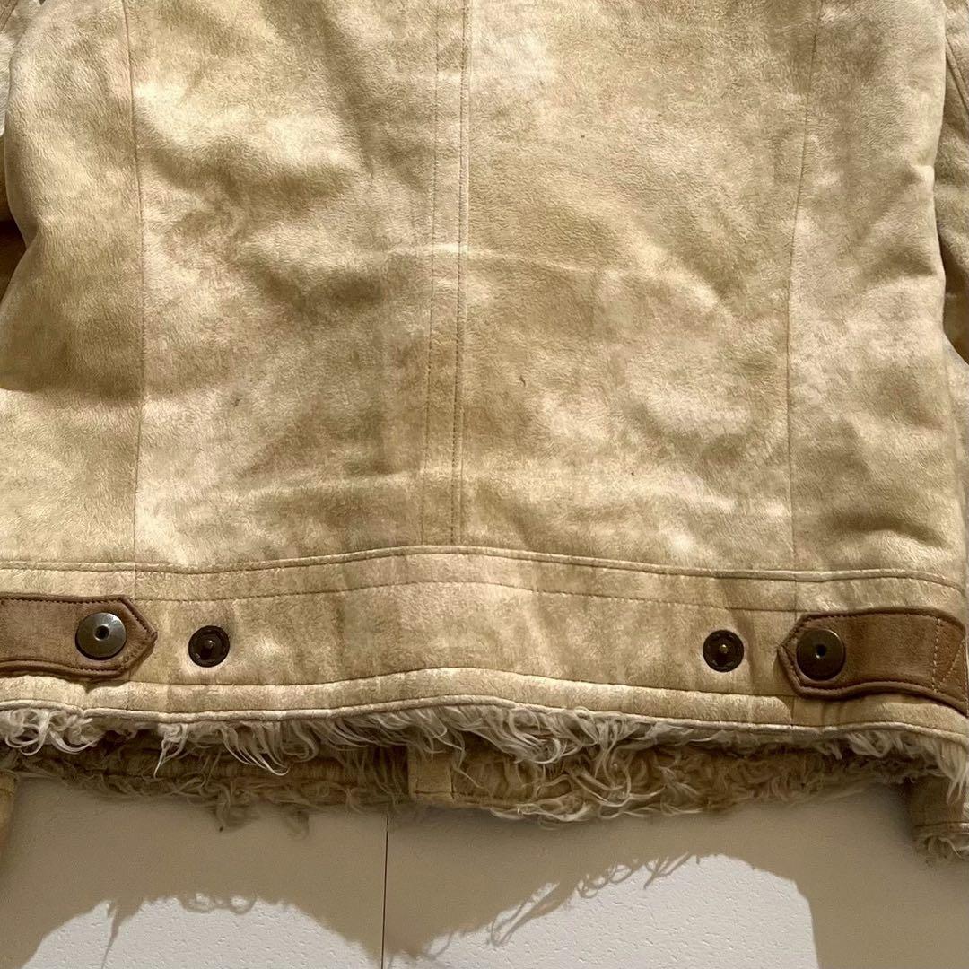極美品✨】トルネードマート Y2K ムートン ダブルライダースジャケット