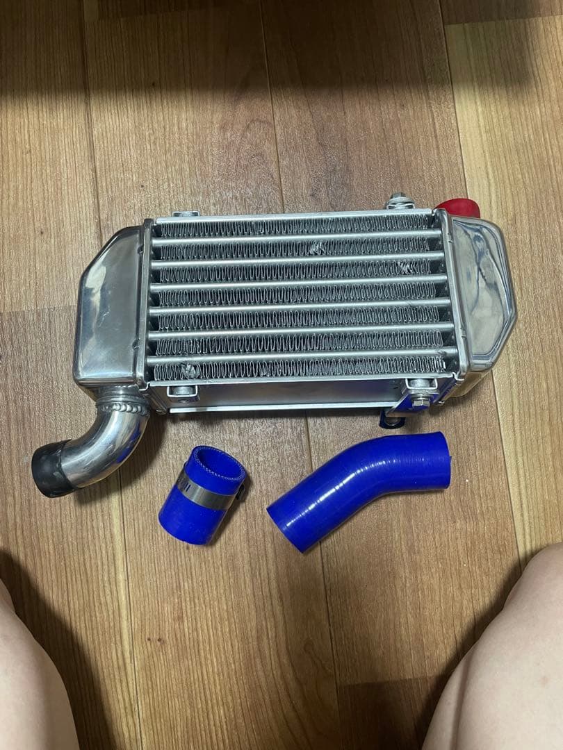 アルミ インタークーラー ホース付き アルミ製インタークーラー