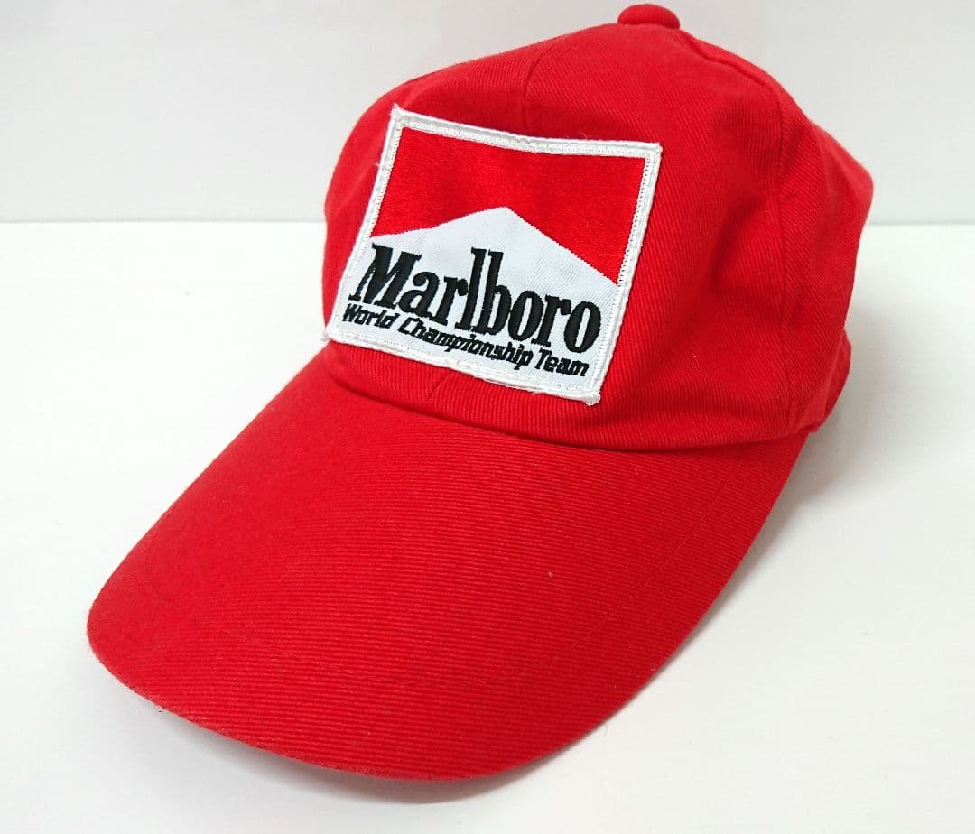 92' マルボロ キャップ Marlboro ホンダマクラーレン ステッカー付