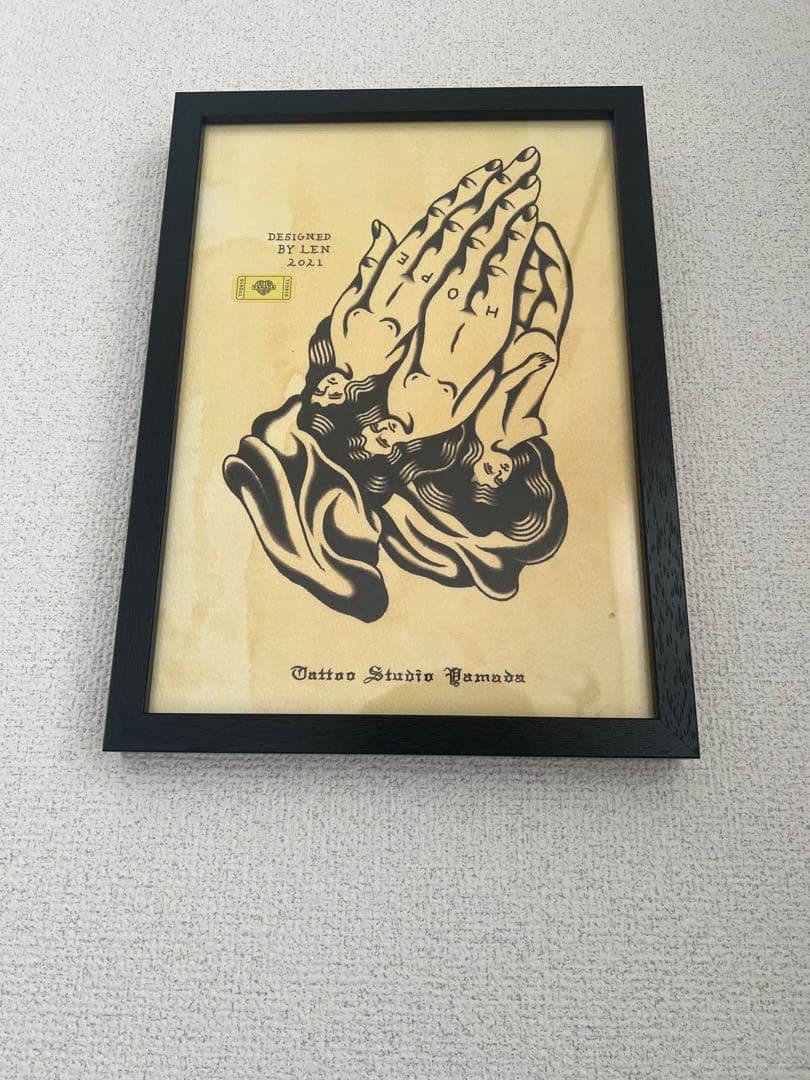 絵画 Tattoo Studio Yamaba praying hands
