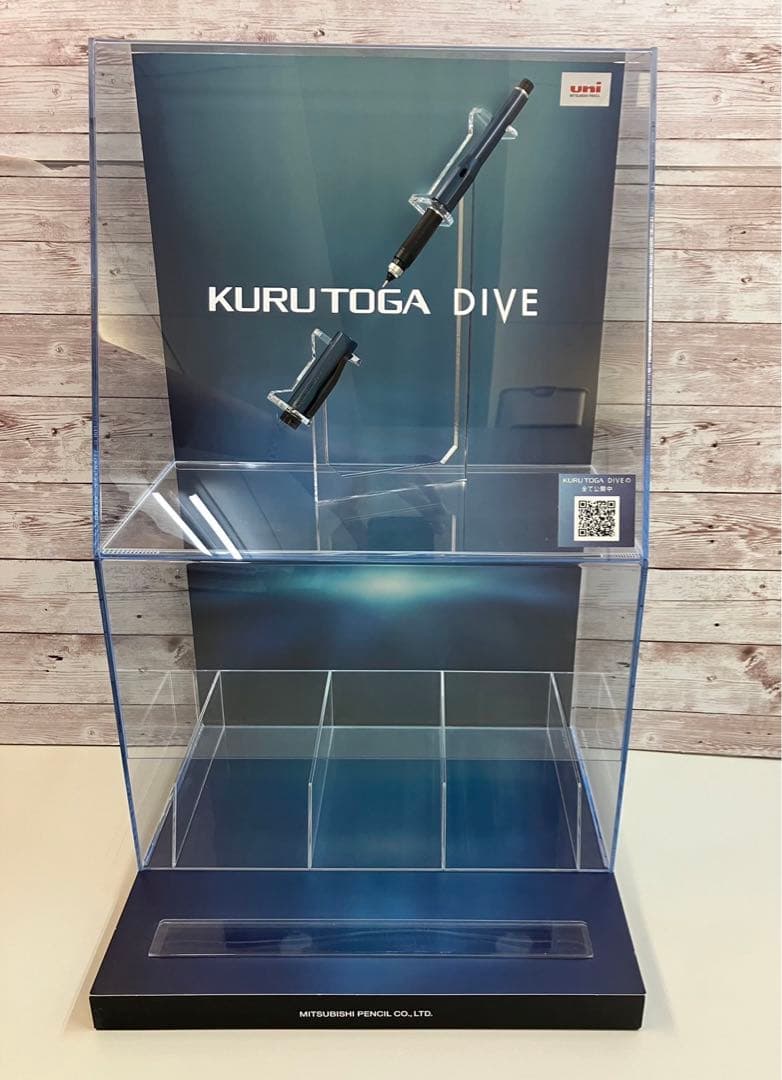 三菱鉛筆　クルトガダイブ　什器
