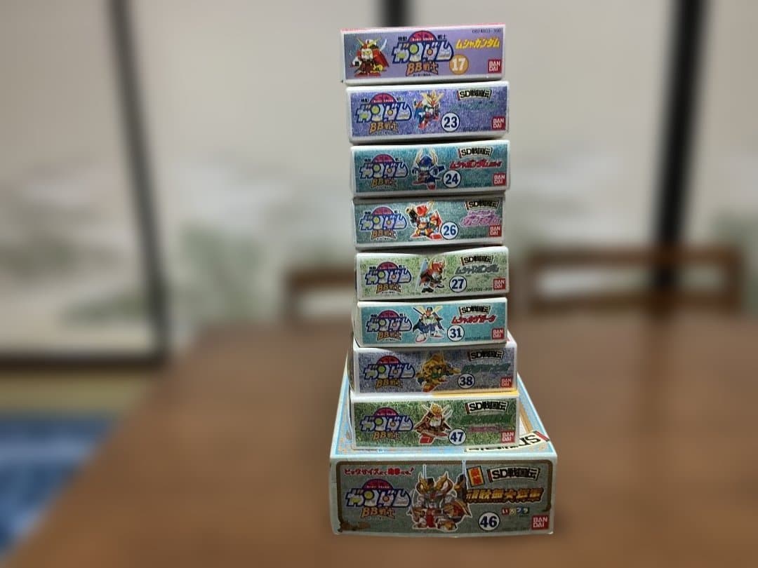 未組立　SD戦国伝　BB戦士　武者6人衆　頑駄無大将軍　他9体セット