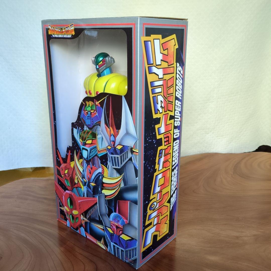 美品】マーミット スーパーロボット列伝鋼鉄ジーグ ビッグサイズソフビ