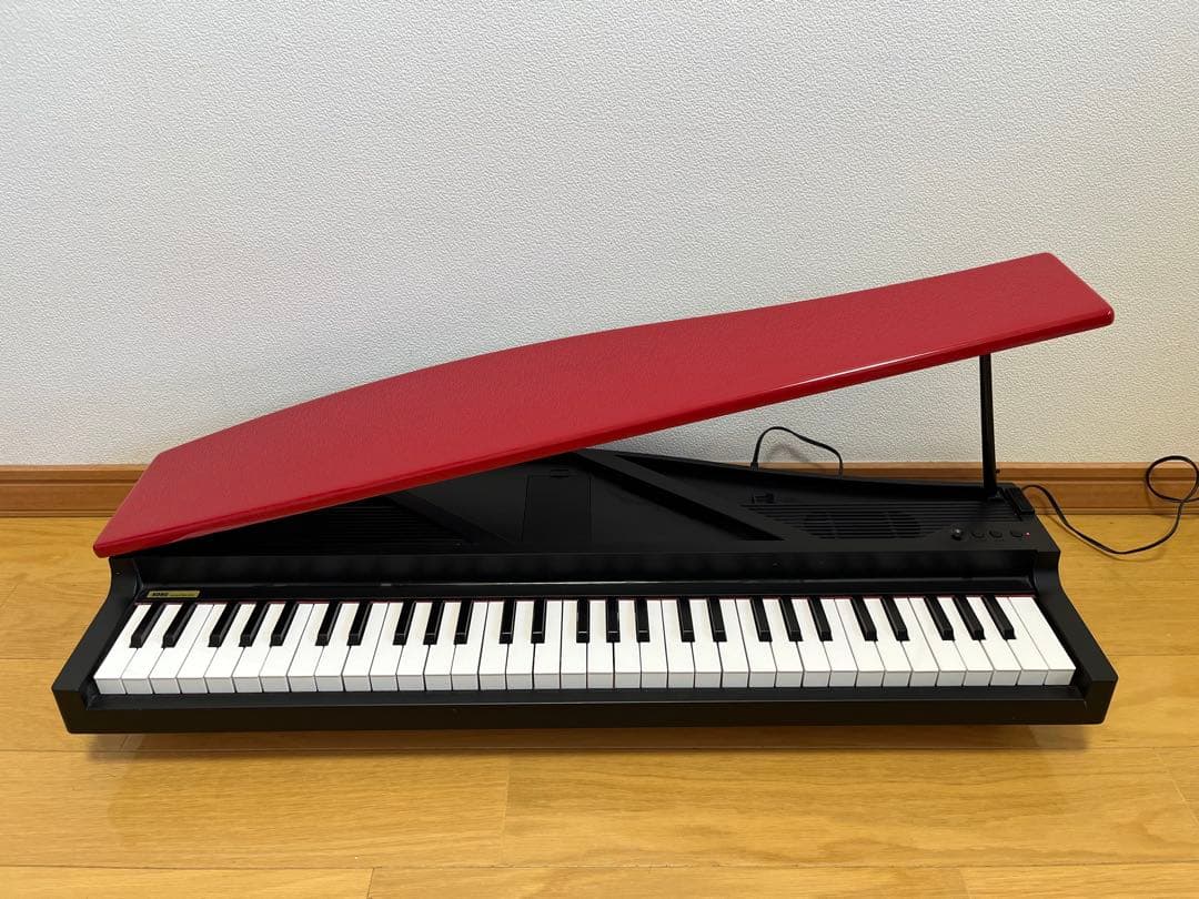 KORG microPIANO 赤 61鍵 コルグ　マイクロピアノ 楽天市場】KORG microPIANO BK コルグ ピアノ型キーボード レッド