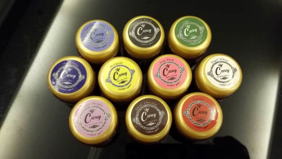 【5色から購入OK】 ジェルネイル 120色セット カラージェル 秋ネイル Carey カラージェル 160色 コンプリートセット ジェルネイル ネイル 全