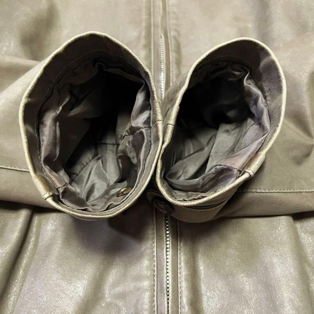 VAZZOLER シングルライダース VERA PELLE レザー イタリア製