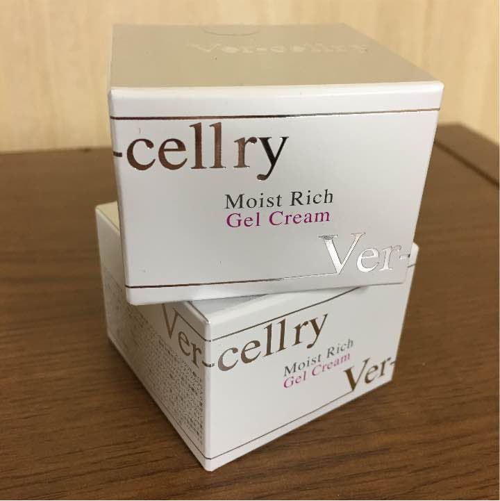 ver-cellryモイストリッチゲルクリーム&purepolon100美容液