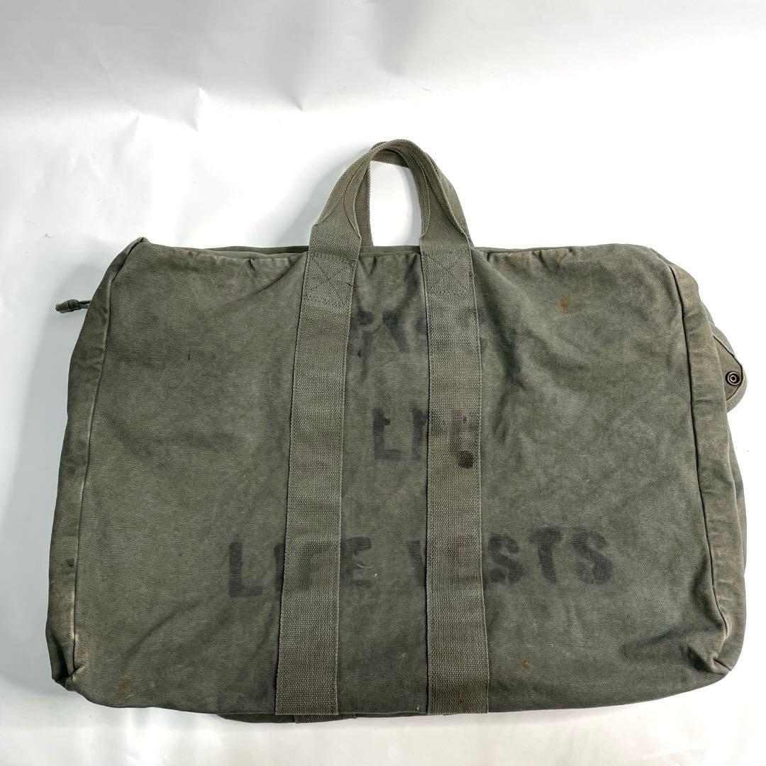 軍物 フライヤーズ キット バッグ ステンシル ペイント ボストン