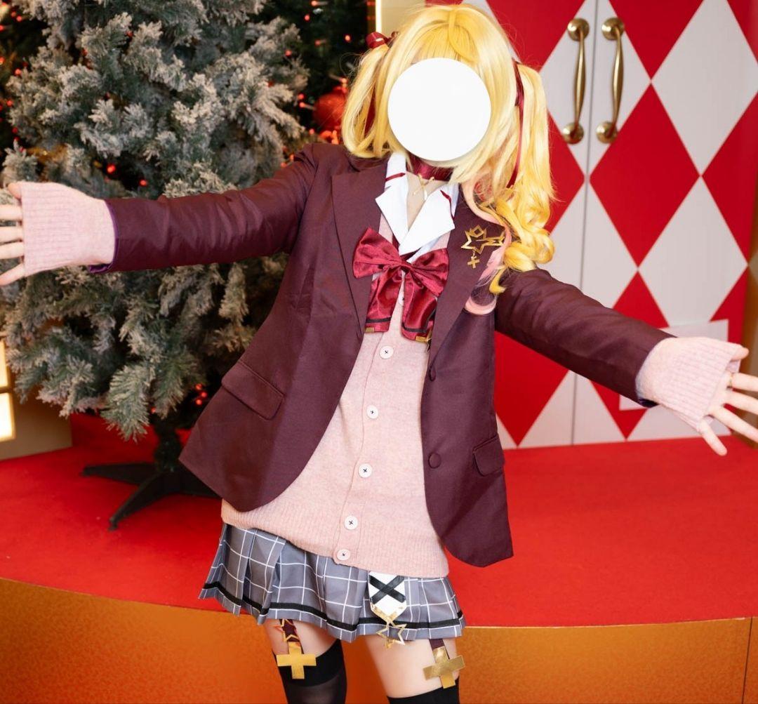 星川サラ 制服 コスプレ ウィッグ付 にじさんじ - メルカリ