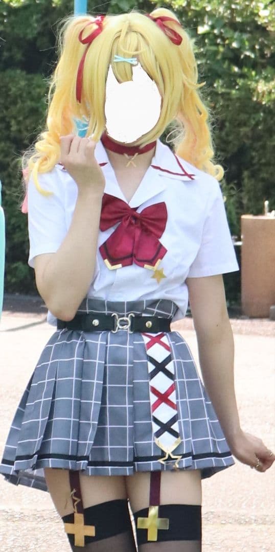 星川サラ 制服 コスプレ ウィッグ付 にじさんじ - メルカリ