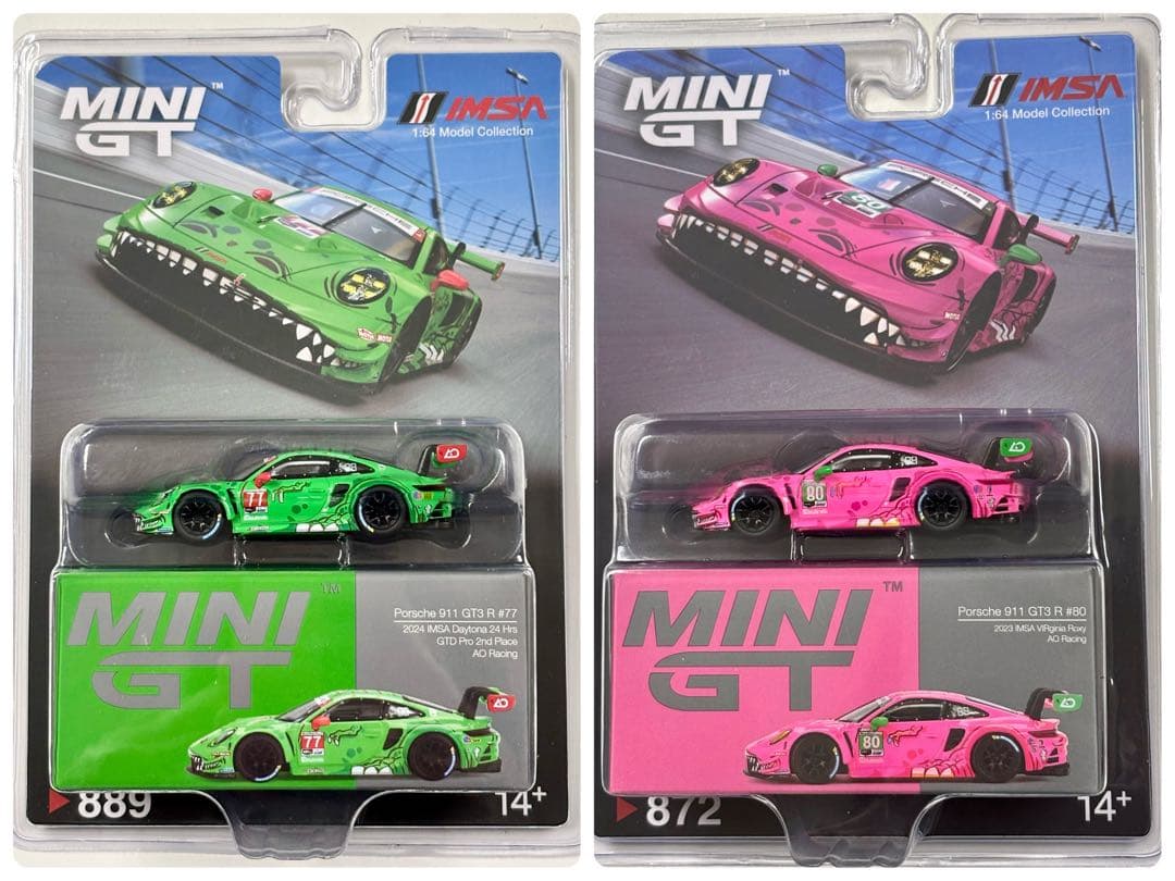 MINI GT 1/64 ポルシェ #80 ROXY ＆ #77 REXY - メルカリ