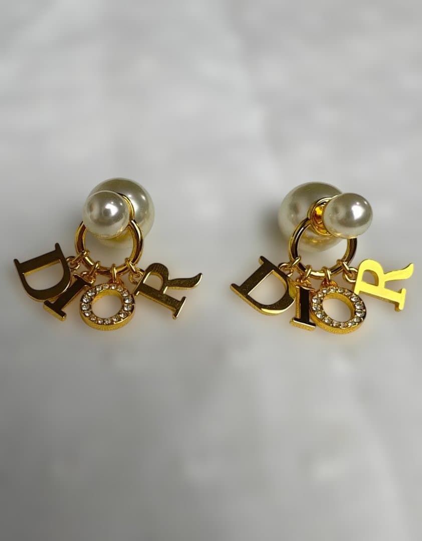 美品 Christian Dior パール ゴールド ピアス Christian Dior（クリスチャン・ディオール） ディオール DIOR ピアス