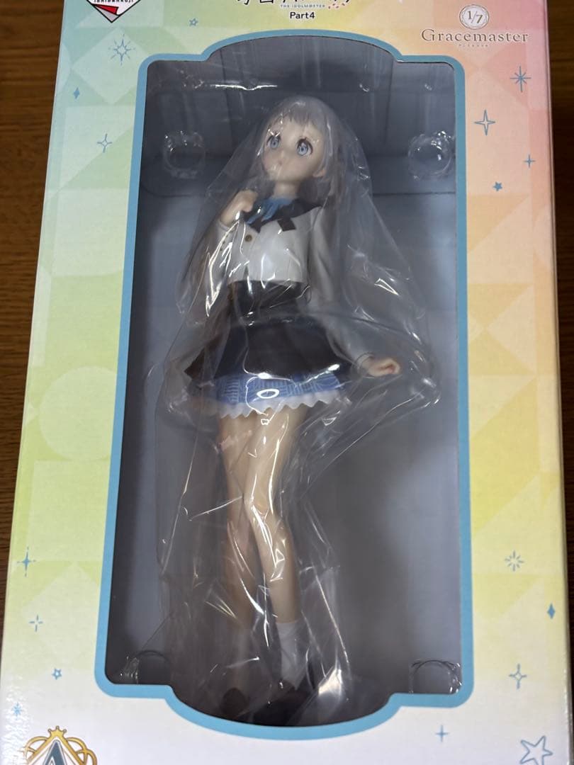 一番くじ 学園アイドルマスター A賞 葛城リーリヤフィギュア+E賞 紫雲