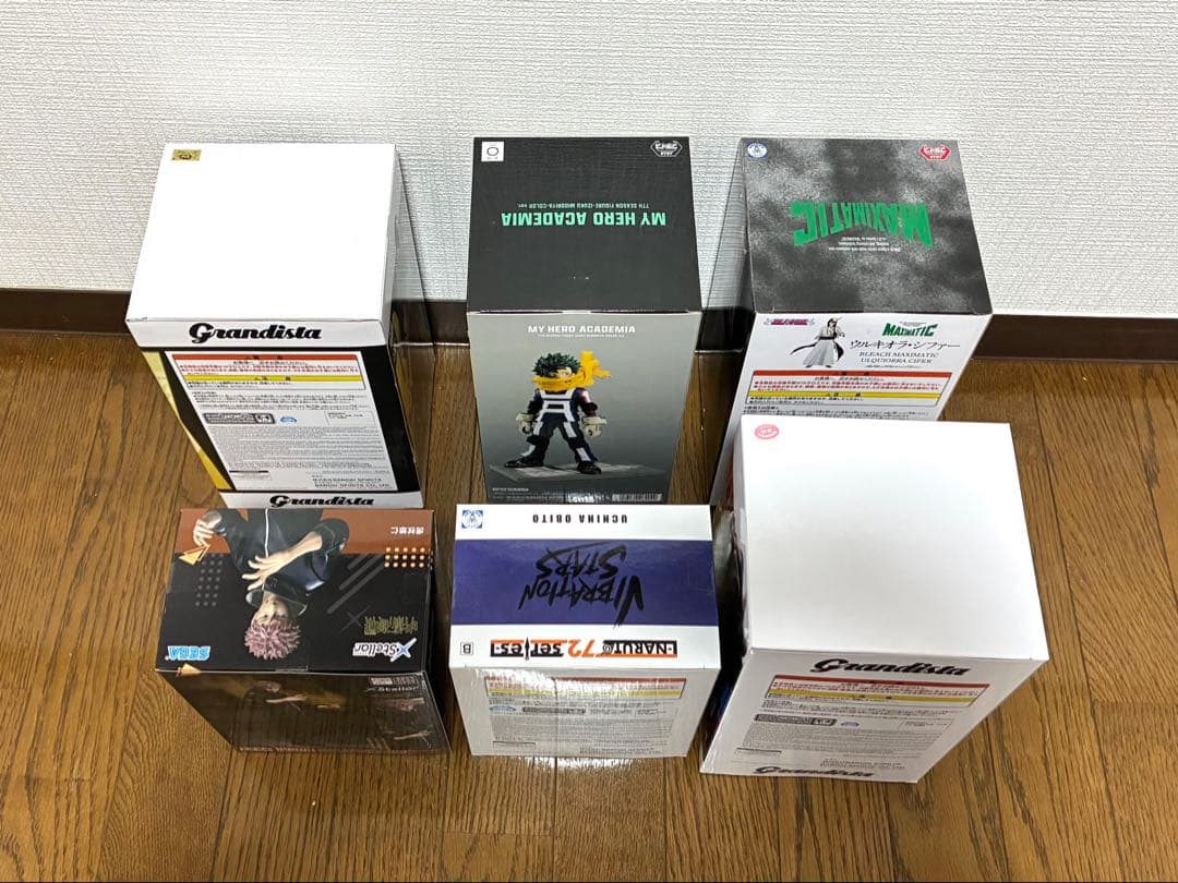 人気アニメ フィギュア 6種6点セット】まとめ売り&&&！ - メルカリ