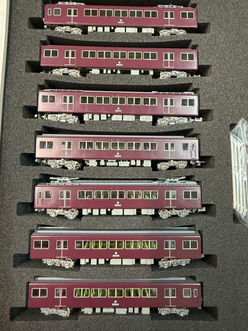 阪急電車　グリーンマックス50050 阪急2800系2814編成非冷房車　7両