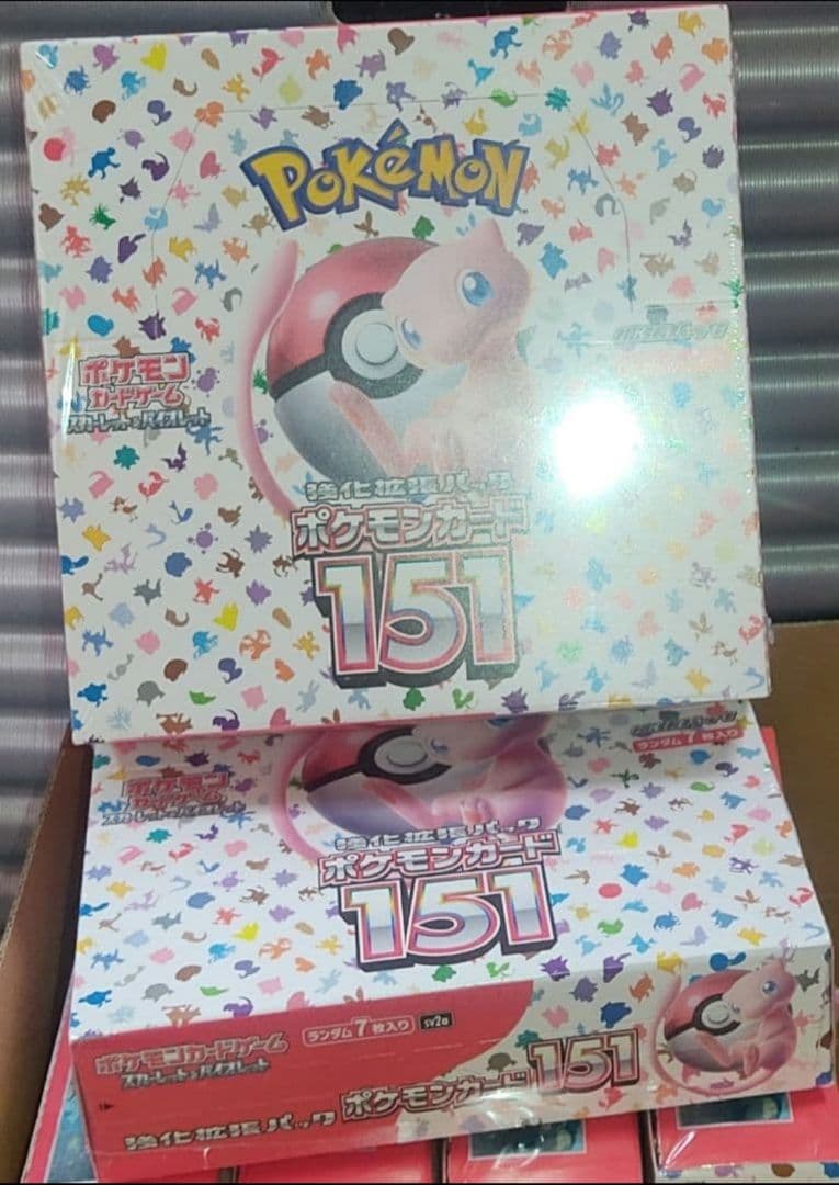 ポケモンカード 151　未開封　 2 ボックス　シュリンク有り