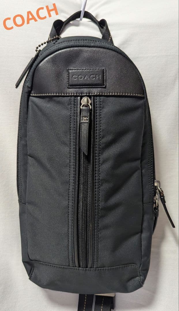 コーチ ボディバッグ ブラック