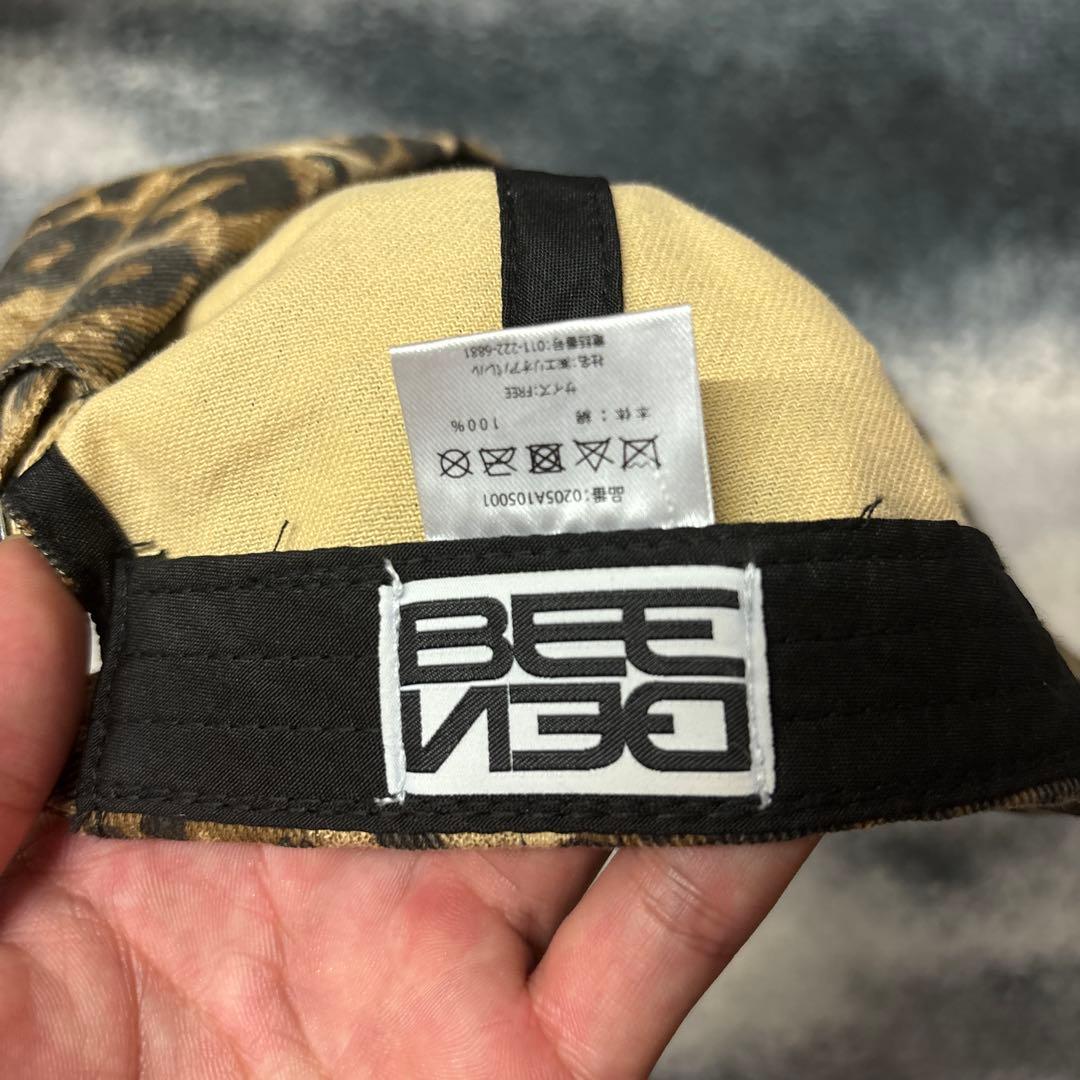 BEEDEN ヒョウ柄 スタッズキャップの通販はau PAY マーケット - 輸入