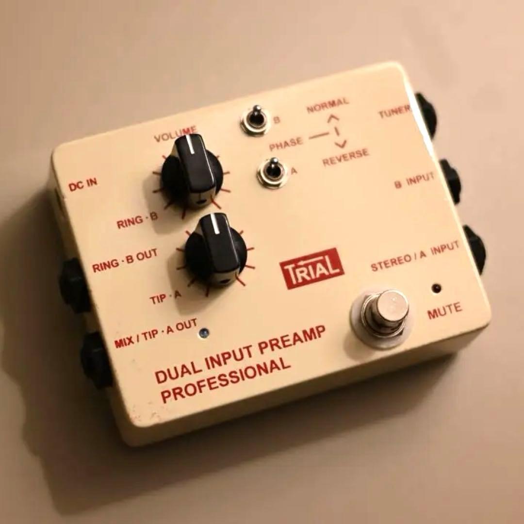 ギター TRIAL DUAL INPUT PREAMP PROFESSIONAL
