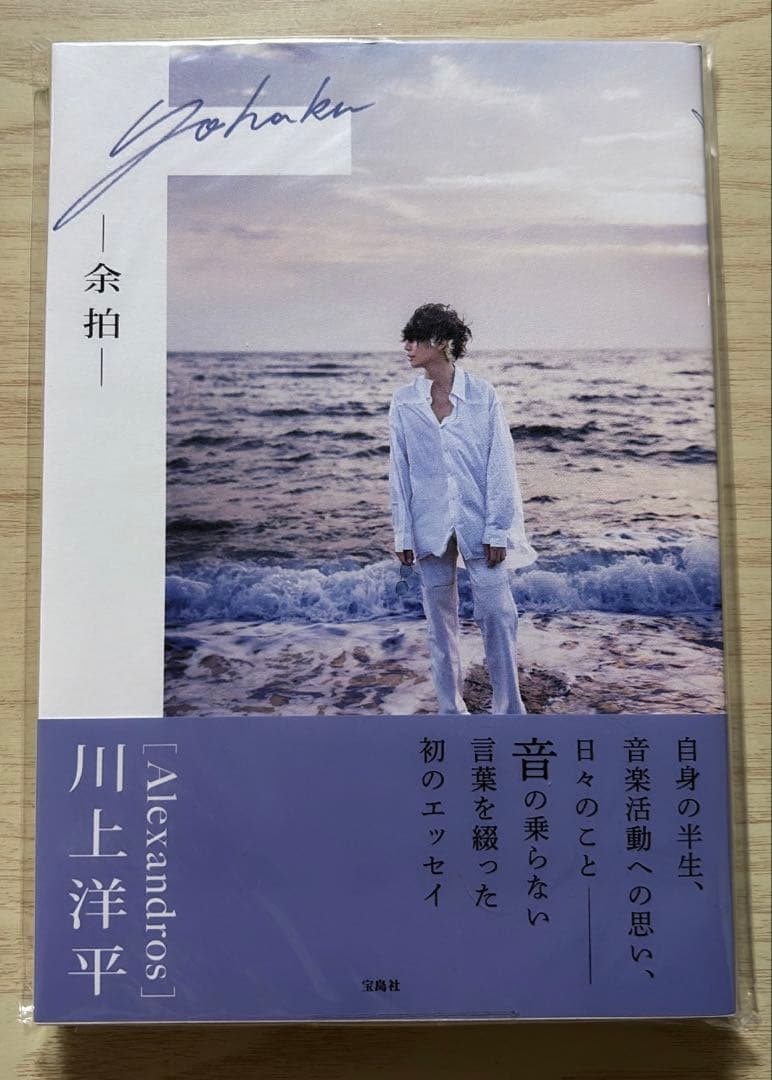 Alexandros] 川上洋平 『余拍』 サイン入り レシート 付 - メルカリ