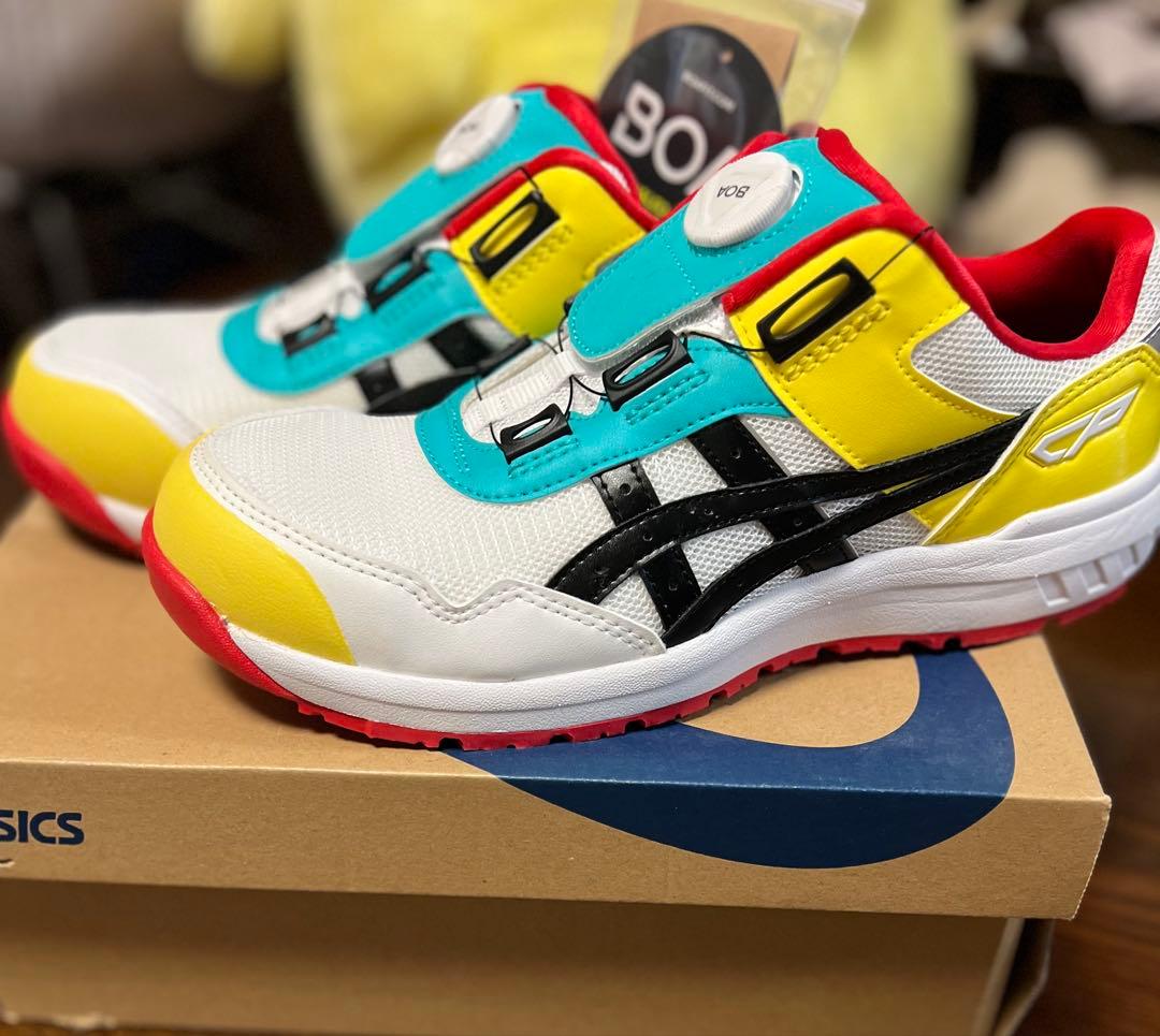 ASICS BOA 安全靴 カラフル CP209♡