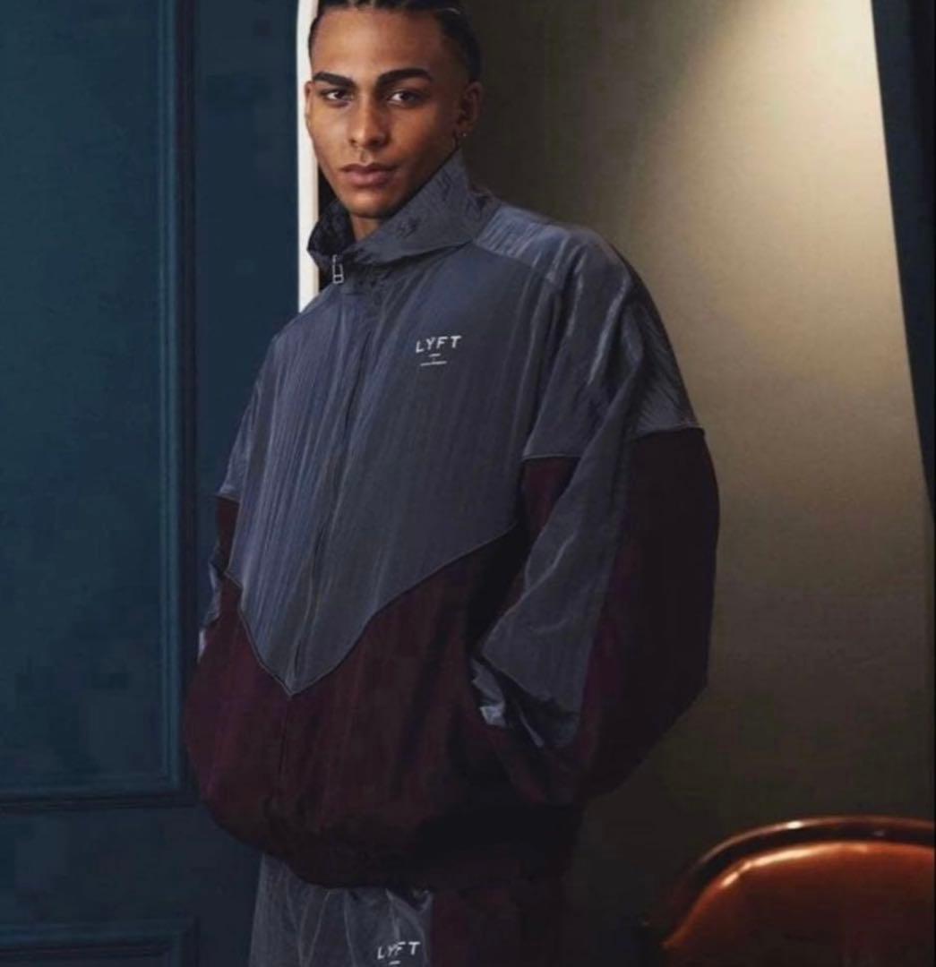 リフト LYFT ナイロンジャケット 中古・古着通販】Lyft (リフト) トラックジャケット グレー サイズ