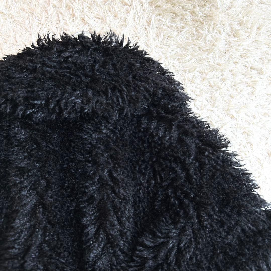 未使用級✨️マリークワント アーカイブ ファー コート ブラック 黒