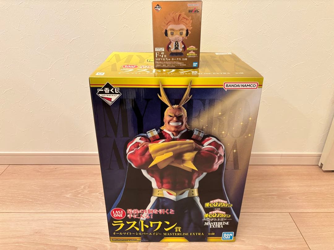 ヒロアカ　一番くじ　紡がれる想い　ラストワン賞　オールマイト