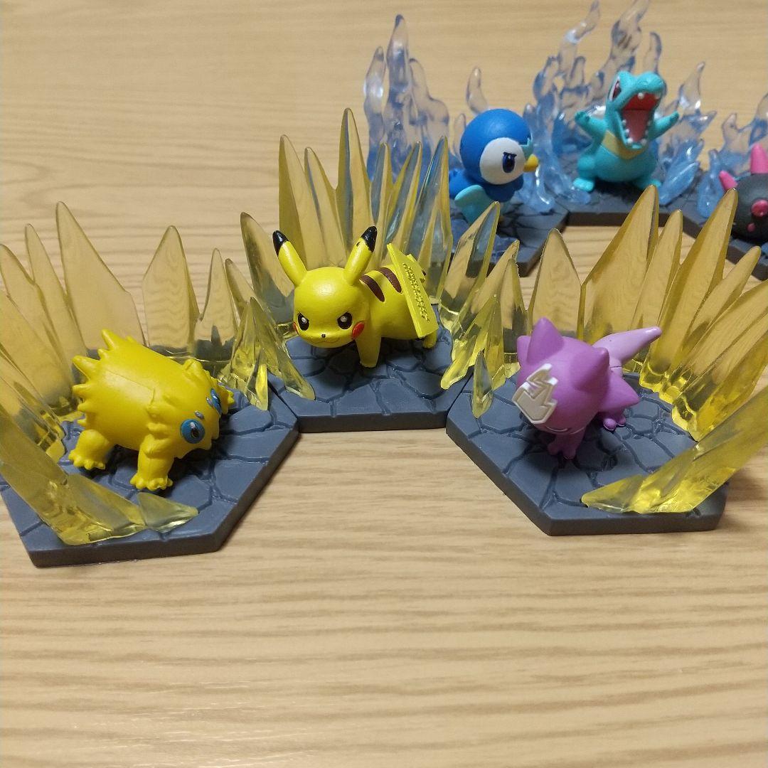 ポケットモンスター ジオラマコレクト でんき&みず ほのお&くさ
