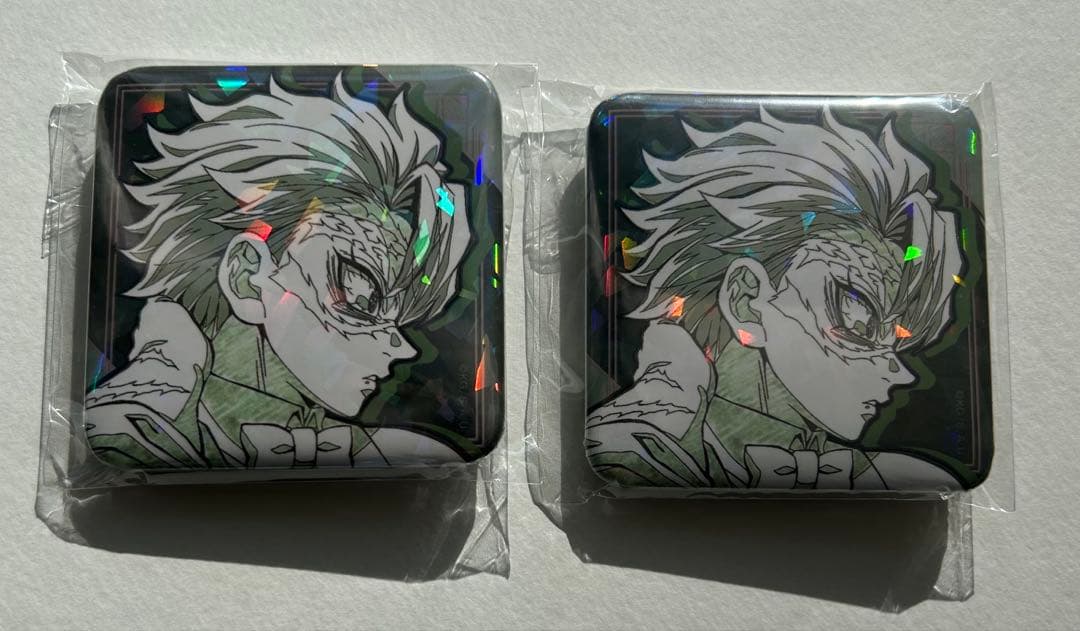 モクテルバー 不死川実弥 グリッター缶バッジ ロト 鬼滅の刃 第二弾