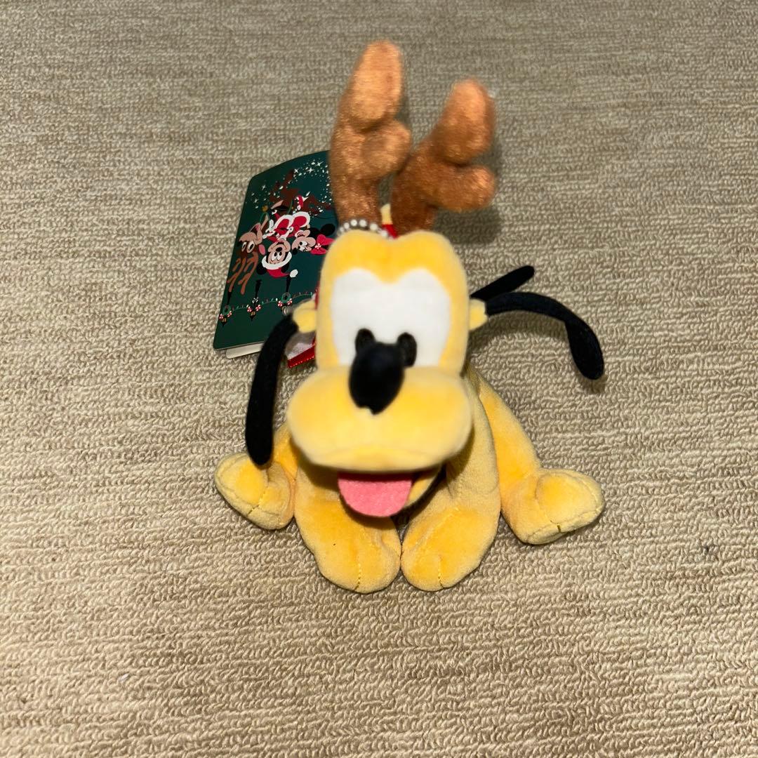 プルート ディズニークリスマス2020 ぬいぐるみキーホルダー・キー
