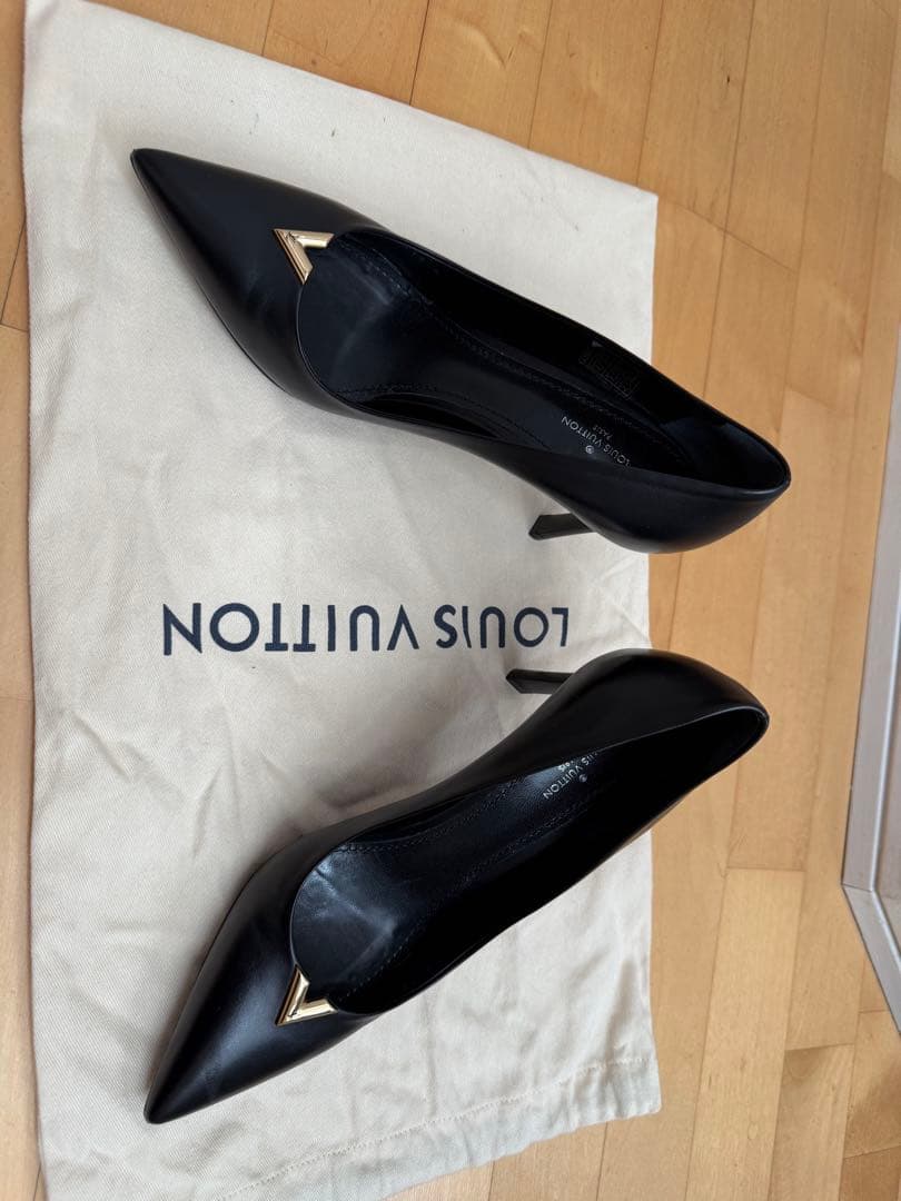 Louis Vuitton ブラック ハイヒール