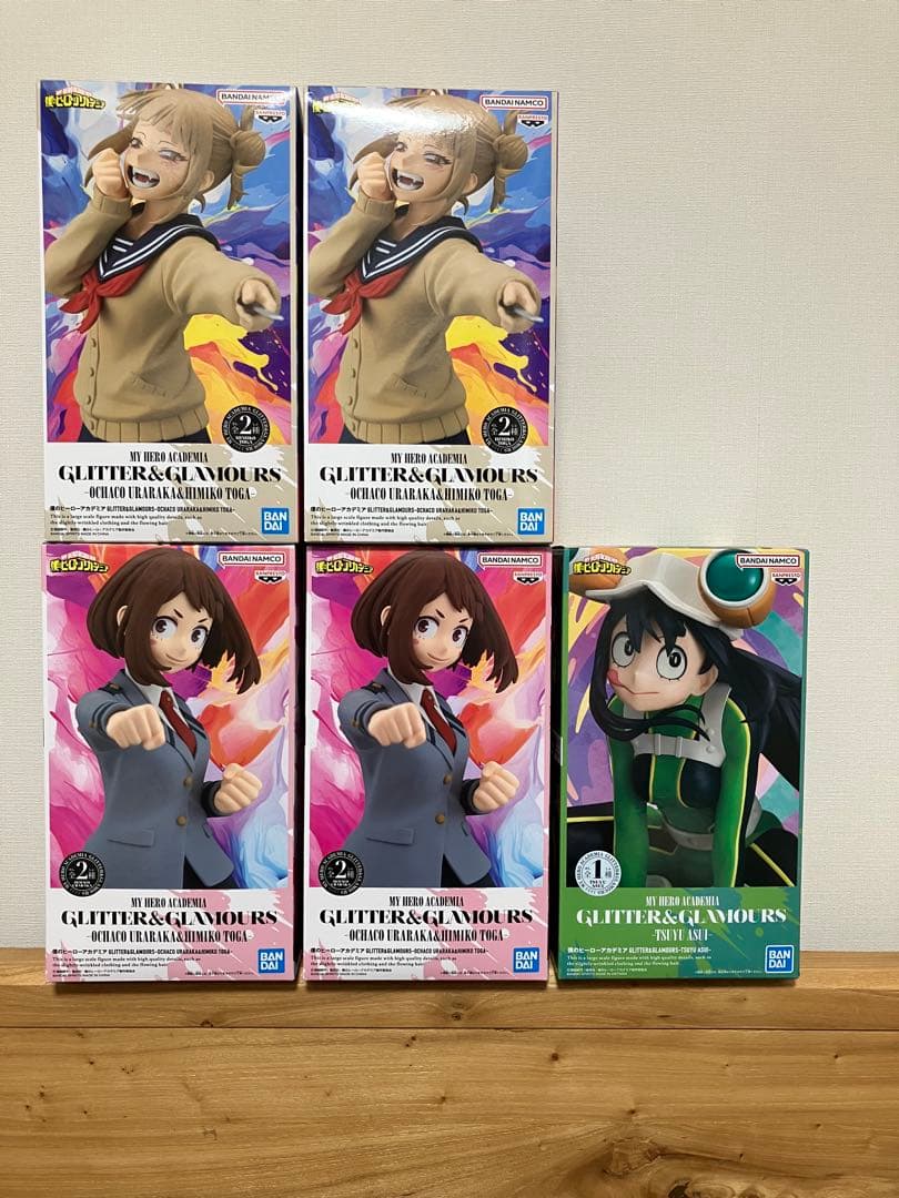 新品未開封】僕のヒーローアカデミアGLITTER&GLAMOURS まとめ売り
