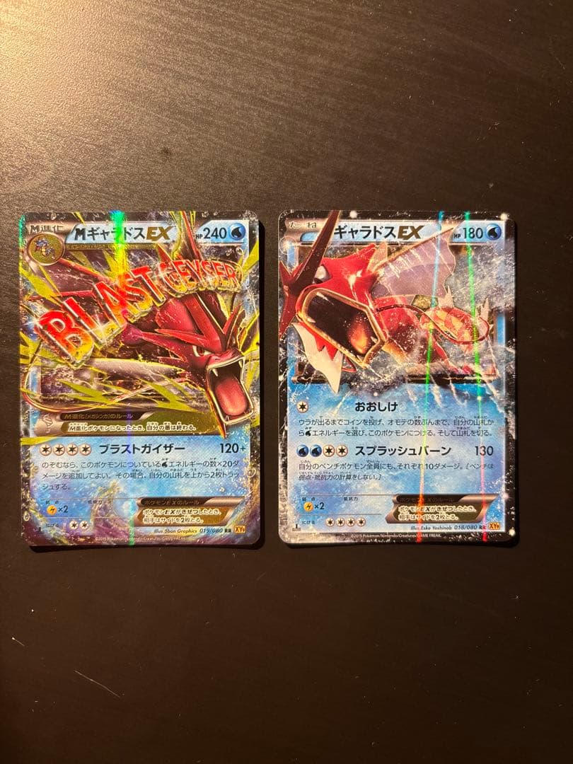 【状態S】MギャラドスEX、ギャラドスEXRR XY9 破天の怒り