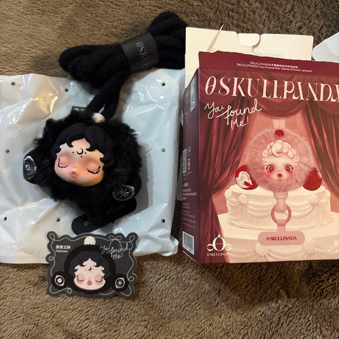 SKULLPANDA you found me! スマホストラップ - メルカリ