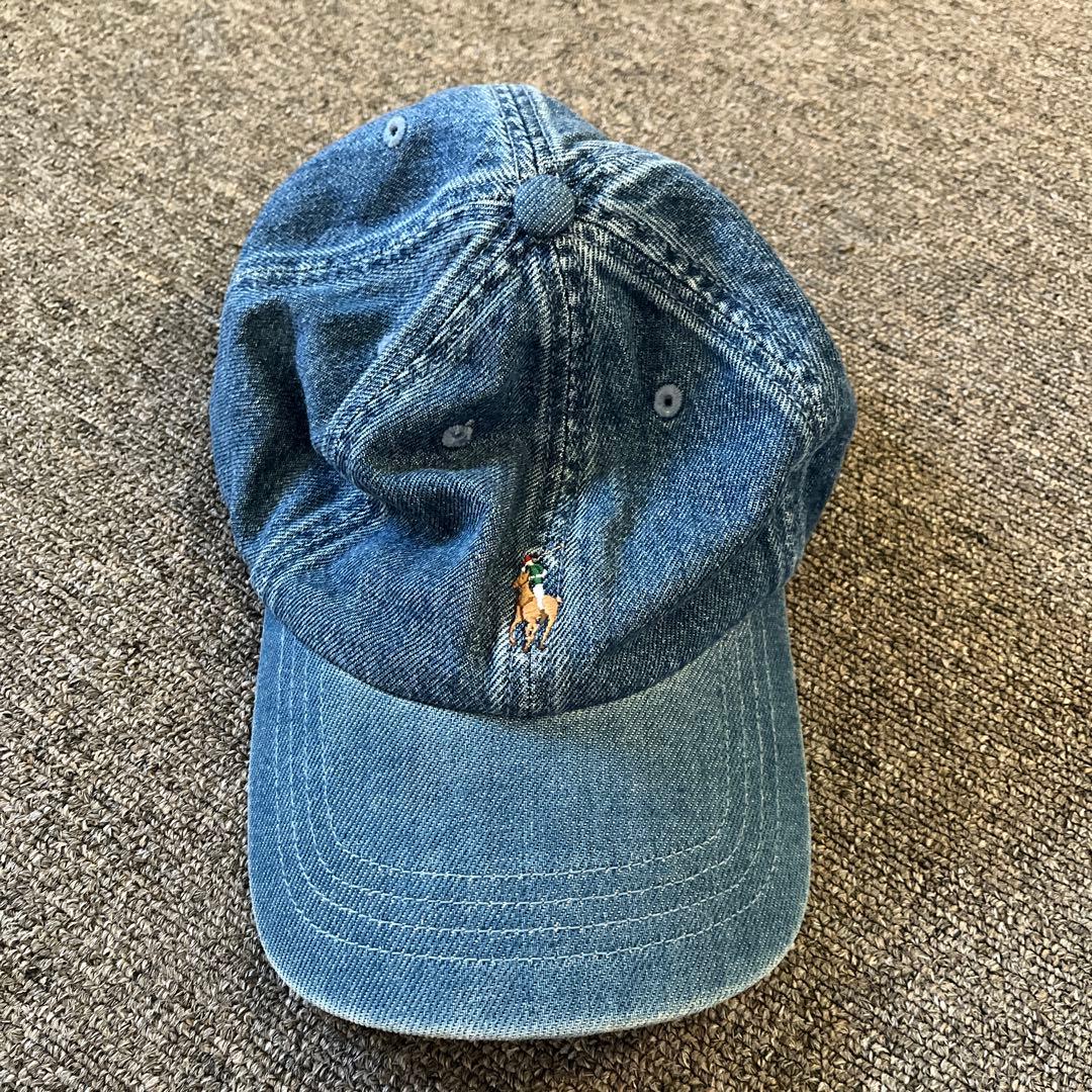 ポロ ラルフ ローレン POLO RALPH LAUREN デニムキャップ - メルカリ