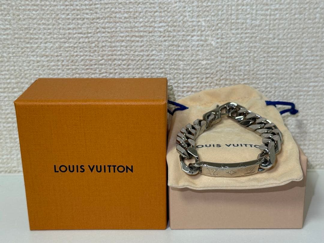 【SLMDnkfan】 LOUIS VUITTON チェーンブレスレット
