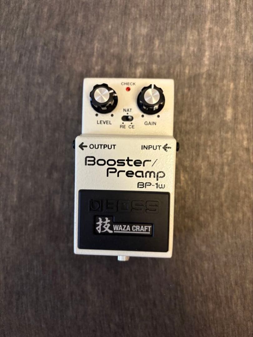 ギター BOSS BP-1w Amazon.com: BOSS BP-1W Booster/Preamp | Premium Waza Craft Guitar